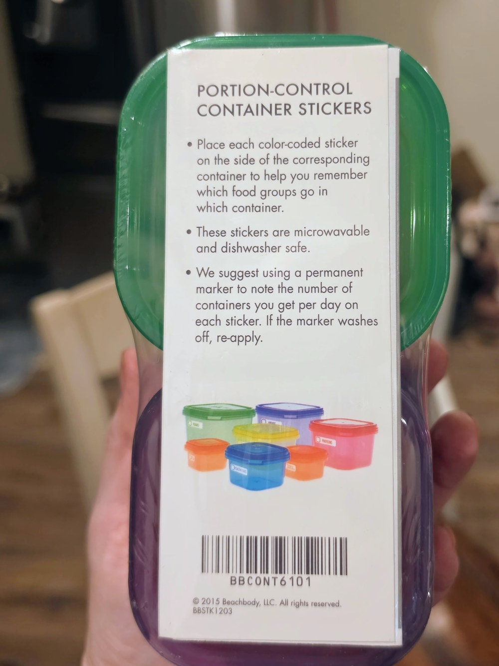 BeachBody Colorful Portion Control Container Set - Multicolor - Picture 6 of 6